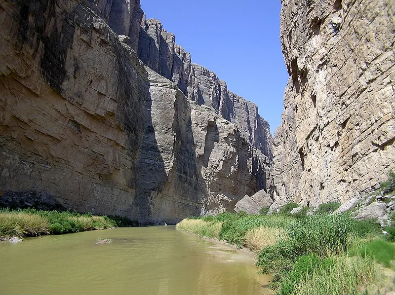 Big Bend National Park landscape along the Rio Grande in Texas