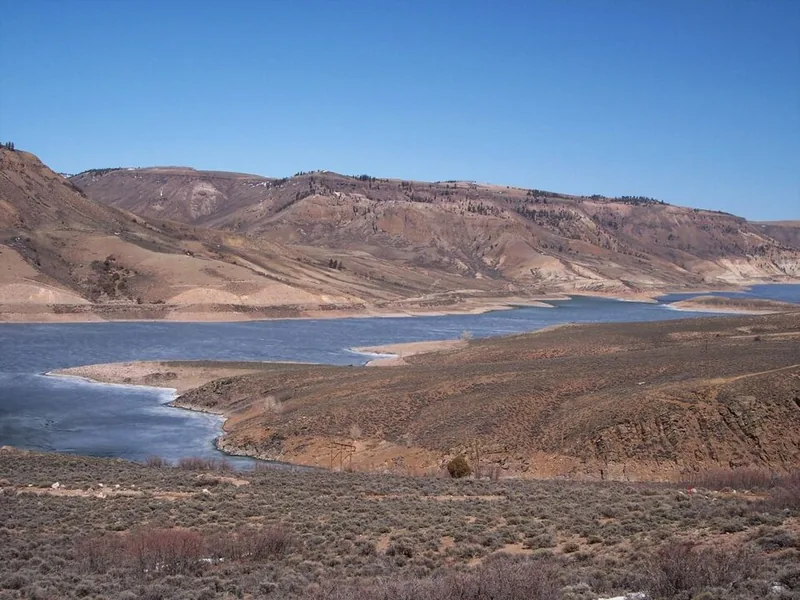 Blue Mesa Reservoir in Colorado, the state's largest body of water and top kokanee salmon fishery