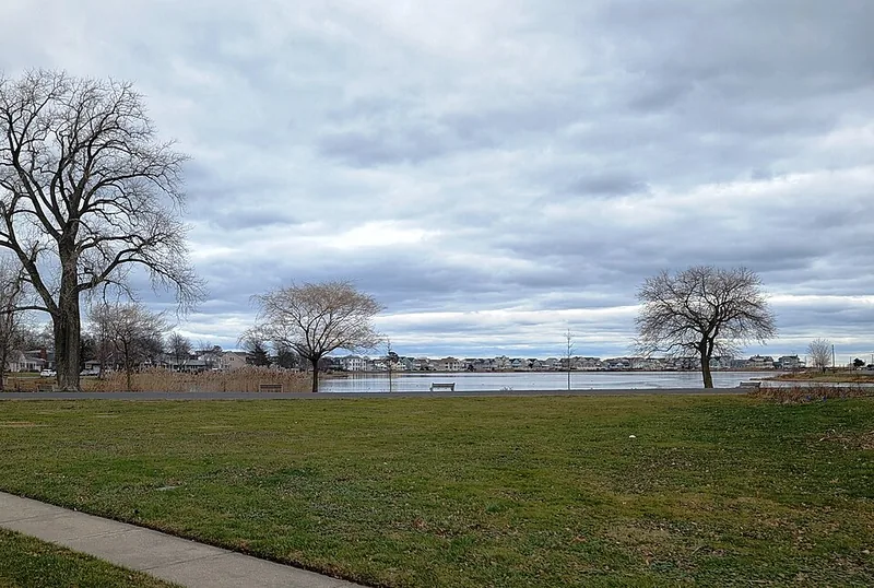 Lake Como, NJ from southwest, Dec. 2024, New Jersey