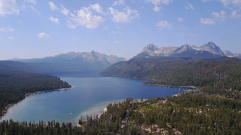 Redfish Lake, Sawtooth Range, Idaho