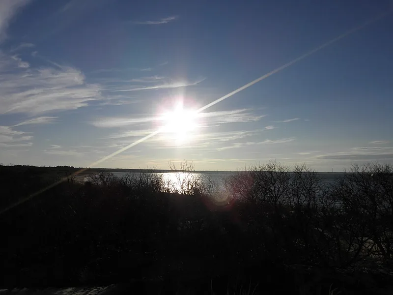 Sunset over Delaware Bay