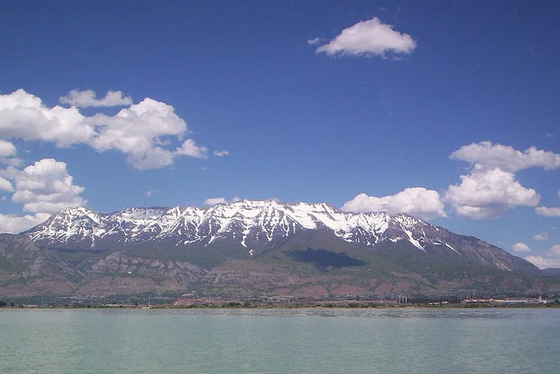 Utah Lake by boat